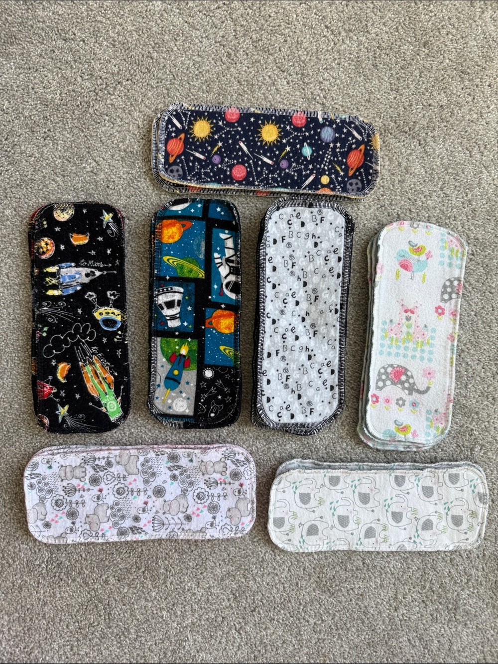 Baby Reusable Cloth Diaper Liners • Sustainable Baby • Eco Friendly Baby